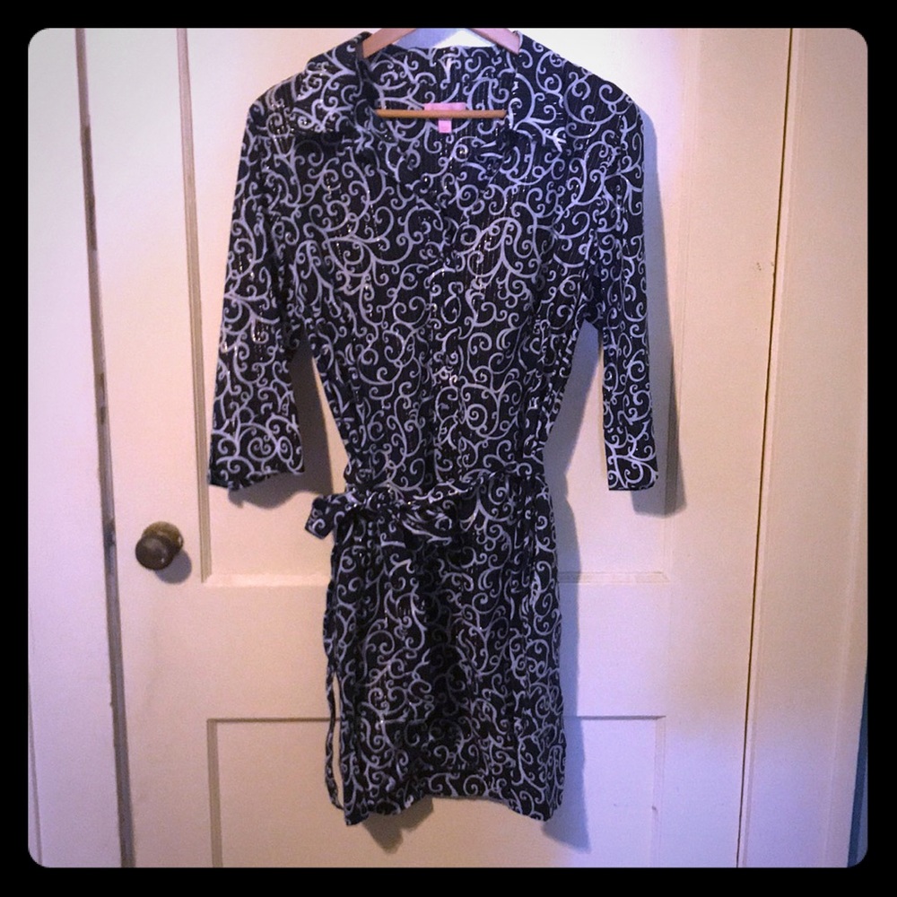 Lilly Pulitzer belted dress